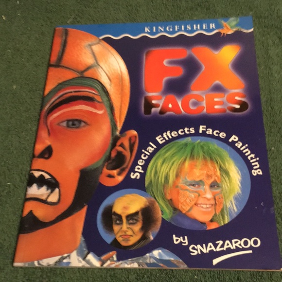 Kingfisher “FX Faces” oversized paperback book - Picture 1 of 4